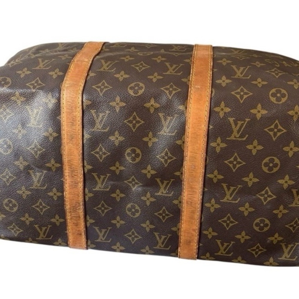 💯Authentic Louis Vuitton Brown Monogram Travel Bag certified by Poshmark - Picture 6 of 11